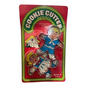 Lone Toy Tree Cookie Cutters Child Shape 2 Pk Stainless Steel